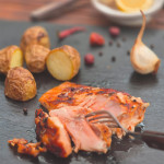 Irisches Lachsfilet gegrillt